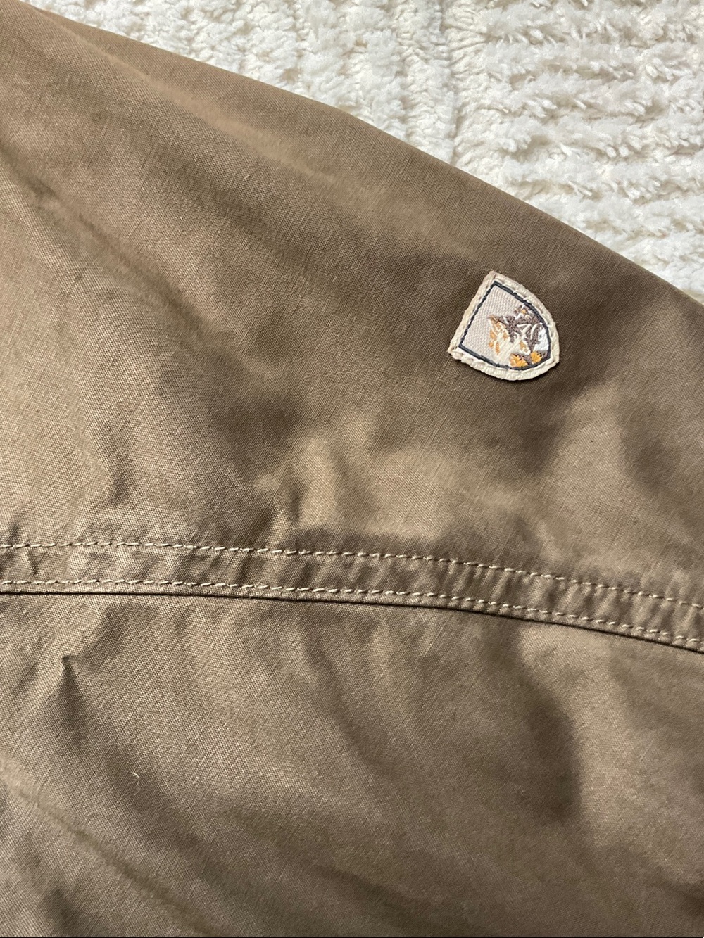 Kuhl Men's Kollusion Hooded Jacket in Coffee Color Size Medium - Picture 4 of 15